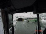 [Approaching the Homer Tunnel (about 3,000 meters altitude)]