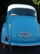 [A perfectly restored Morris Minor]