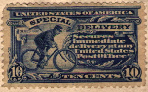 [U. S. Special Delivery Stamp]