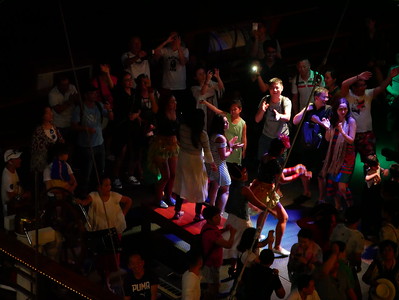 Party Boat Crowd