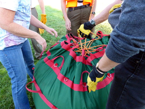 The Balloon Fits in This Bag (really)