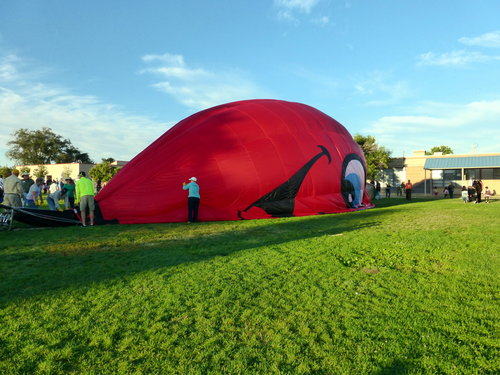 Balloon Partially Inflated