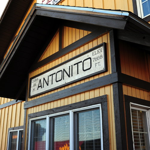 [Antonito, Colorado, Cumbres and Toltec Railroad Station]