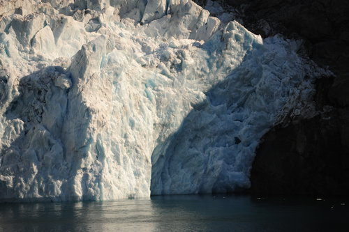 Face of Tidewater Glacier, Prince Christian Sound