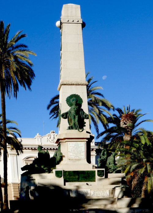 [Naval Hero Monument, Cartegena, Spain] style=