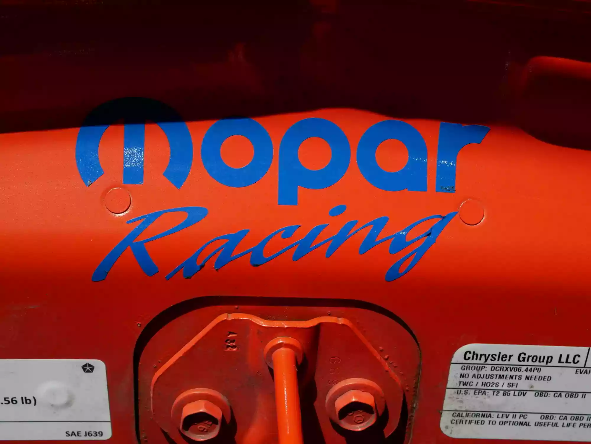 MOPAR Racing Colors