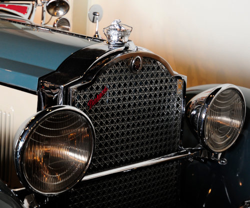 [Packard Front Grill and Headlights] style=