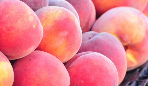 [Peaches at Farmers