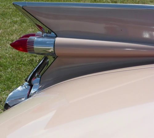 Pink Cadillac Tail Fins