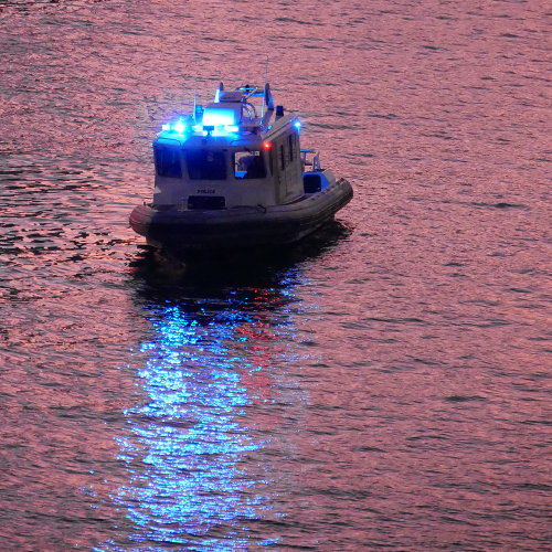 [Police Boat in Miami